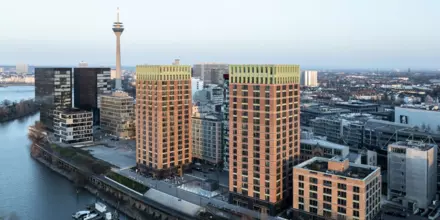 WIN WIN - Vollmöblierte 3-Zimmer Wohnung im Medienhafen
