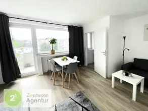 Modern möbliertes Apartment mit Balkon und WLAN,
Düsseldorf-Oberbilk, Mindener S...