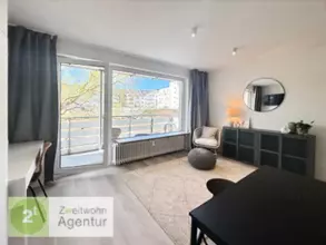 Modern möbliertes Apartment mit Balkon,
Düsseldorf-Flingern/Nord, Schwelmer Str.