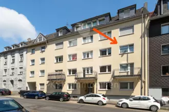 Zentrale Zwei-Zimmer-Wohnung mit Ausblick und Nähe zum Zentrum von Remscheid!